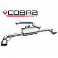 VW35 Cobra Sport Volkswagen VW Golf GTI MK6 (5K) 2009-12 Cat Back System (Non-Resonated)